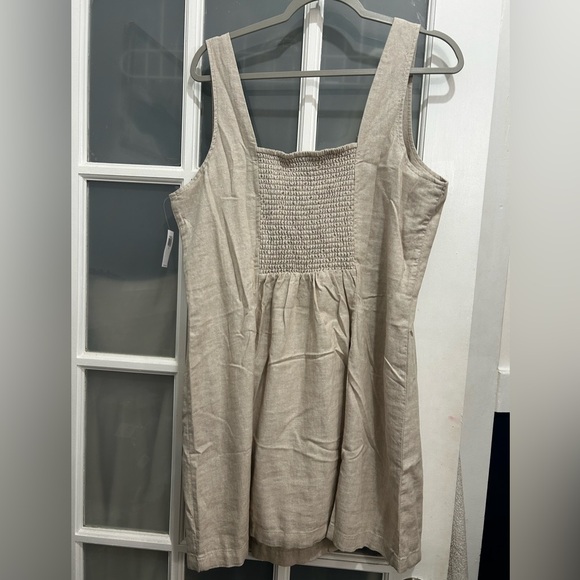 NEW with tags! Old Navy Linen Blend Square Neck Mini Dress - Picture 15 of 16